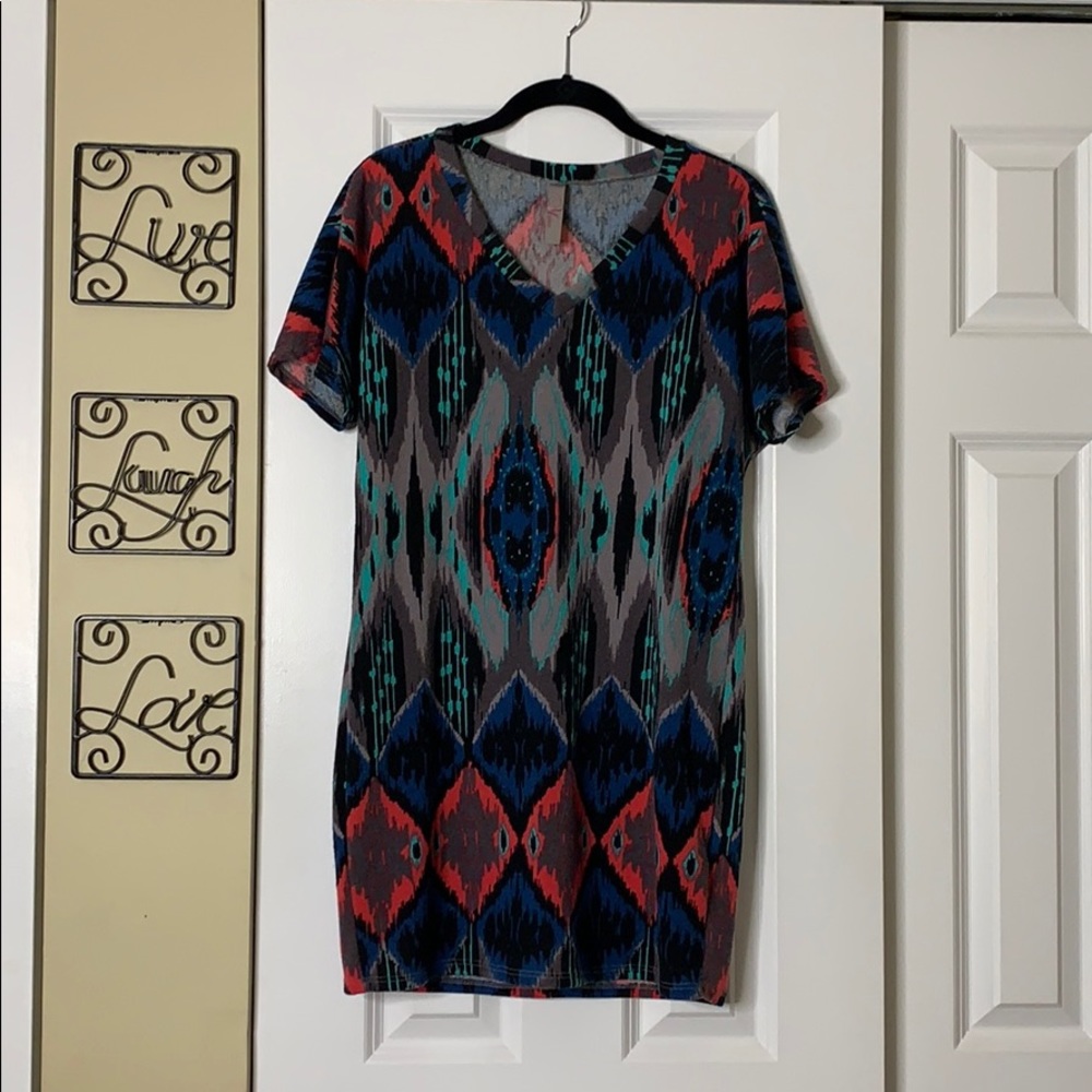 Abstract dress